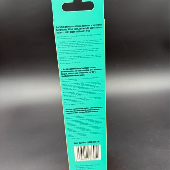 O2 Round Hair Brush Set – 2” + 1.25” – Professional Blow Dry Styling - Picture 4 of 5